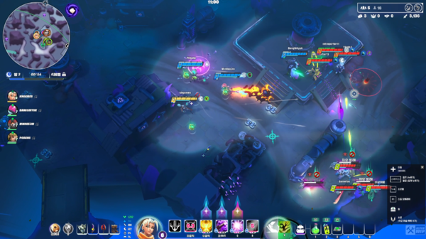 ▲3팀이 갑작스레 만나 난전을 벌일 수도 있다(출처=인게임 캡처)