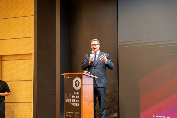 ▲에픽게임즈 네이트 낸저 글로벌 파트너십 총괄(사진=경향게임스)