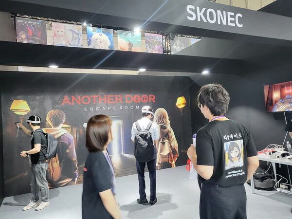 ▲TGS2024 스코넥 어나더도어:이스케이프 룸 부스