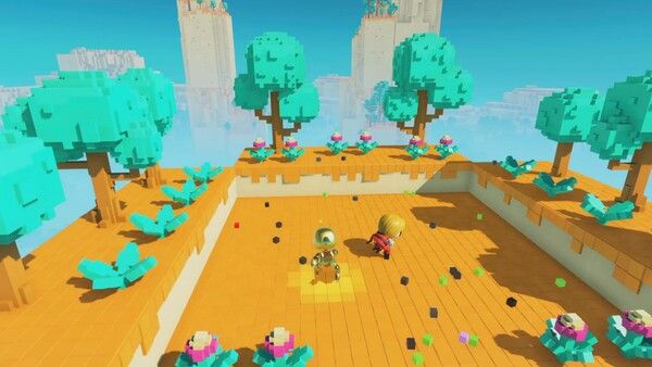 ▲ 히든 스테이지 중 하나인 고전 게임 스테이지