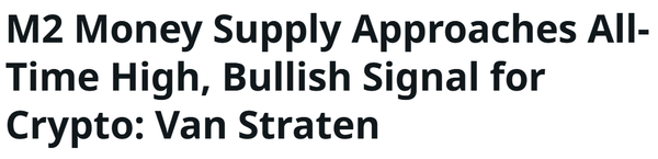 코인데스크는 미국 ‘광의통화’량이 사상최고치에 근접한 것이 가상화폐 등 위험자산에 대한 상승 촉매제가 됐다고 보도했다(사진=코인데스크)