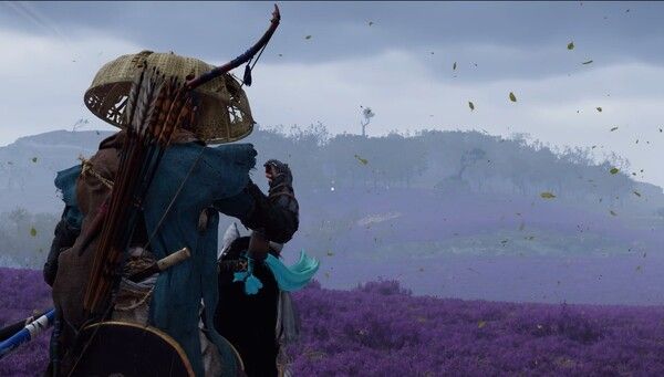 ▲손에 풍경을 들고 바람이 안내하는 방향을 향해 달리면 된다