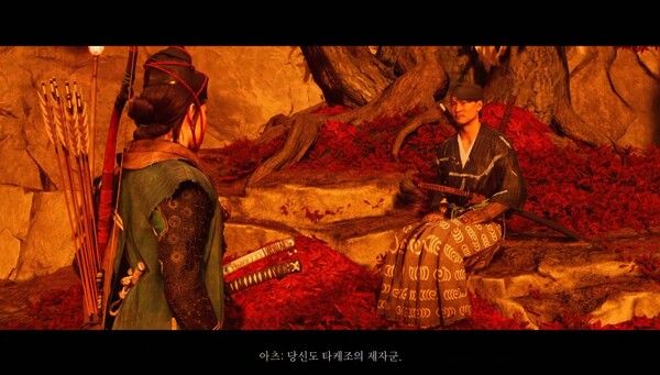 ▲여러 지역을 돌면서 결투 나무를 방문해 보면 날고기는 검객들이 대결을 청한다