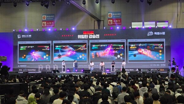 ▲ 다양한 프로그램이 진행된 ‘호요랜드2025’ 메인 무대 현장(사진=경향게임스)