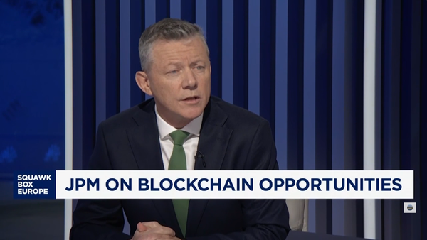 스캇 루카스 디지털자산 책임자는&nbsp;제이피모건이 블록체인 및 가상화폐 시장 확장 차원에서 거래 서비스 지원을 들여다보고 있다고 밝혔다(사진=씨앤비씨)
