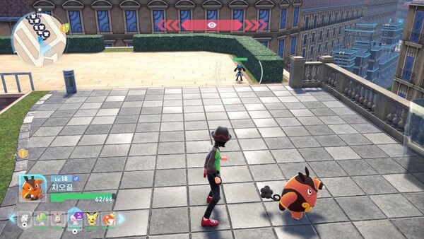 ▲ 이번 작에서는 스토리 초반부터 리오르를 포획할 수 있다