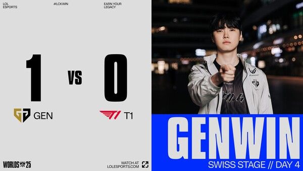 출처=LCK 공식 SNS