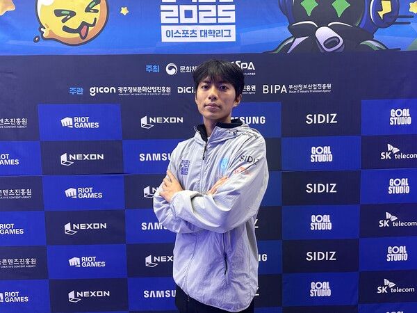 ▲ 제휘담 선수. 사진=경향게임스