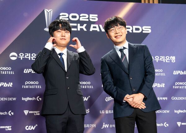 ▲‘썸데이’ 김찬호, ‘마린’ 장경환(사진=경향게임스)