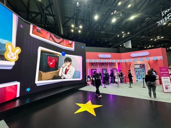 ▲최애의 아이 부스. 사진=경향게임스