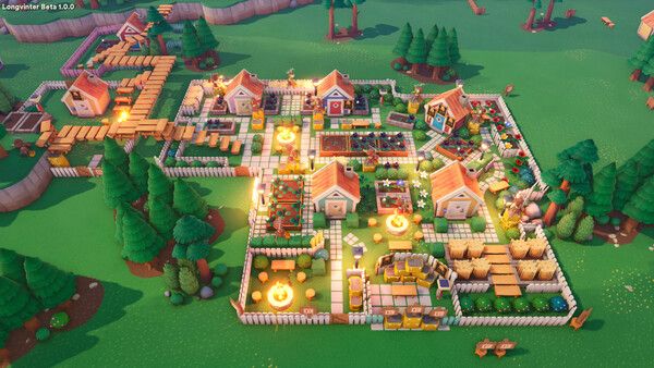 ▲아름다운 마을 혹은 천의 요새를 건설하기 위한 프로젝트