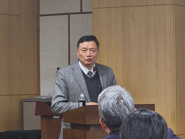 ▲김택천 대한체육회 학교스포츠추진위원장(사진=경향게임스)