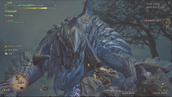 ▲속방당할시 섬광탄을 장착하고 발사버튼을 연타하면 해제된다