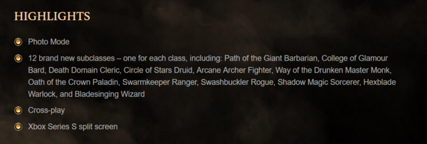 사진='발더스 게이트3' 패치8 패치노트 中 발췌