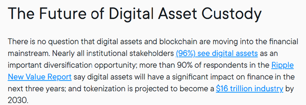 리플은 토큰화자산 시장 규모가 오는 2030년 16조 달러(한화 약 2경 3,272조 원)에 달할 것으로 예상했다(사진=리플)