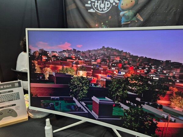 ▲플레이엑스포 루나 홉 부스