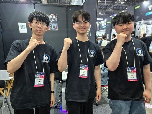 ▲프레임 위즈 프로그래머 3인방