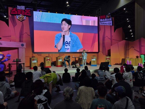 ▲슈퍼셀 브롤스타즈 부스