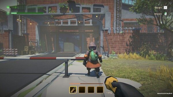 ▲파밍 지역에 위치한 건물 안으로 들어가자