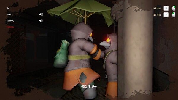 ▲게임 내에서 죽으면 다른 동료의 플레이를 볼 수 있는데 의외로 웃기다