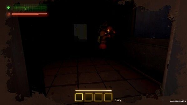 ▲미처 도망치지 못하고 괴물에게 잡힌 동료