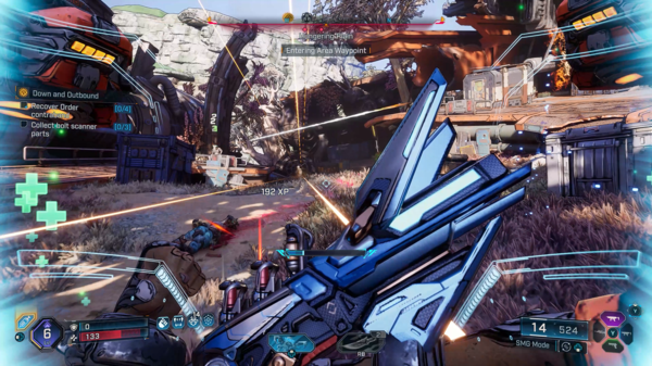 ▲전투 중 회복키트 사용이 가능하다.