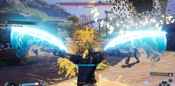 ▲액션 스킬로 변신한 라파 전투 장면