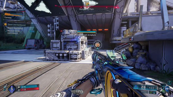 ▲그래플러로 멀리 있는 도구를 끌어와 전투에 활용할 수 있다.