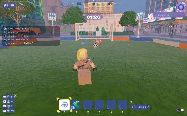 ▲너도 한골 나도 한골, 축구 놀이