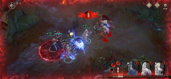 ▲&nbsp;‘혈월 모드’에 돌입하면 빠르게 스킬을 몰아치는 등 전투의 판도를 뒤집을 수 있는 기회가 주어진다