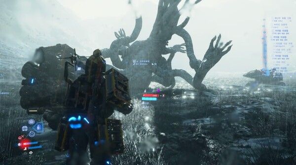 ▲회색으로 굳은 BT,&nbsp; 전투에서 소환해 아군으로 사용할 수 있다