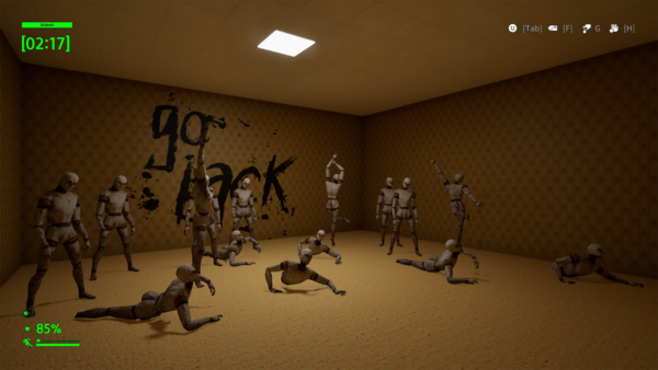 ▲ 스토리 전용 맵은 정해진 구조 속에서 퍼즐과 기믹을 풀며 세계관을 탐색하게 된다.