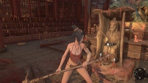 ▲고생 끝에 세이브포인트에 도달했을 때 그 재미는 더할나위 없다. 매 번 복장이다른 이유는 매 번 필드에서 다른 속성을 가하는 적들이 튀어나오고, 이에 맞춰 방어력과 속성 저항력을 타협하기 위해 연구한 결과다