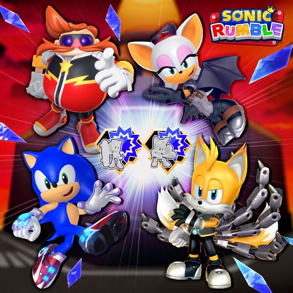 (세가와 로비오가 협력 개발하는 '소닉 럼블'. 사진=공식 SNS)