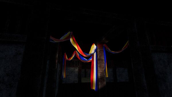 ▲ 축귀의 주무대인 신당. 맵이 복잡하다. 출처=스팀 공식 게임 페이지