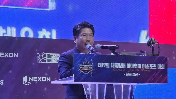 ▲&nbsp;제천시 김창규 시장(사진=경향게임스)