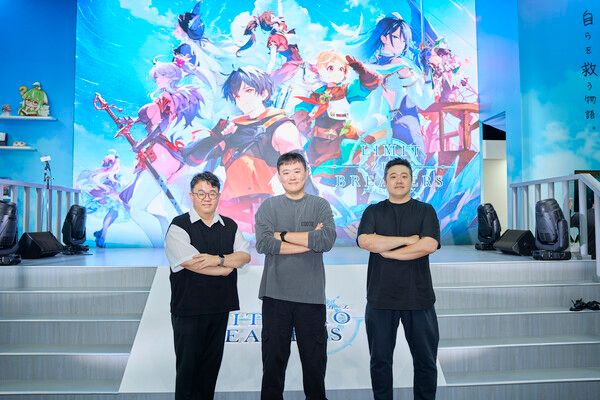 ▲ (좌측부터)엔씨소프트 안진호 사업실장, 빅게임스튜디오 이동준 총괄 PD, 한석준 아트 디렉터(사진=엔씨소프트 제공)