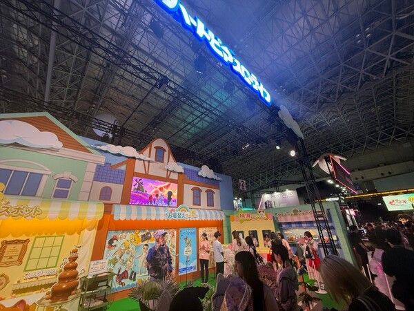 ▲ TGS2025&nbsp; ‘두근두근 타운’ 부스(사진=XD Inc. 제공)