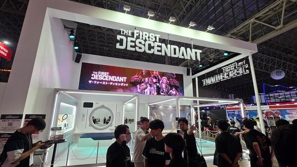 ▲ TGS2025&nbsp;넥슨 ‘퍼스트 디센던트’ 부스(사진=경향게임스)