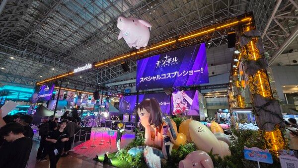 ▲ TGS2025 넷마블 부스(사진=경향게임스)