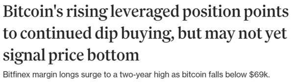 코인데스크에 따르면 현지시간으로&nbsp;금일인&nbsp;2월&nbsp;6일&nbsp;비트파이넥스&nbsp;비트코인&nbsp;마진&nbsp;롱(매수)&nbsp;포지션&nbsp;규모가&nbsp;약&nbsp;7만&nbsp;7,100개의&nbsp;비트코인&nbsp;규모로&nbsp;증가했다(사진=코인데스크)