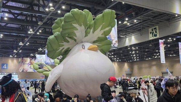 ▲&nbsp;‘배추닭’ 역시 키보의 일종으로, 향후 게임 내에서도 만나볼 수 있을 예정이다(사진=경향게임스)