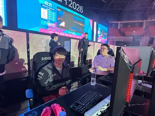 ▲왼쪽부터&nbsp; 배재민 선수, 이광노 선수. 사진=경향게임스