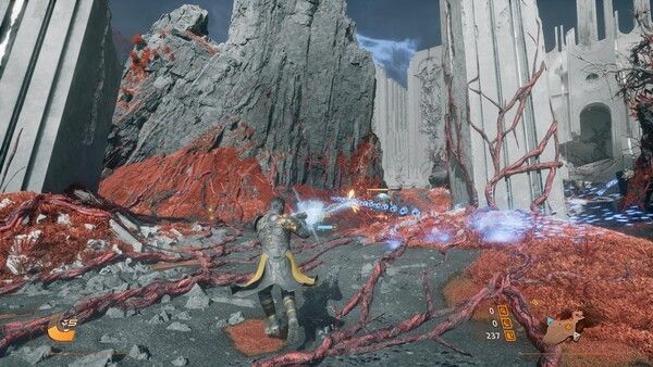 ▲ 행성 카르코사는 스테이지마다 서로 다른 환경을 제공하며, 많은 비밀을 품고 있다