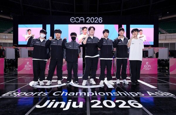 ▲이터널 리턴 한국 대표팀. 사진=KeSPA&nbsp;