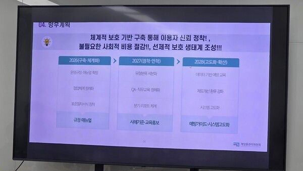 ▲ 한국게임기자클럽 게임물관리위원회 확률형 아이템 피해구제센터 간담회 현장(사진=경향게임스)