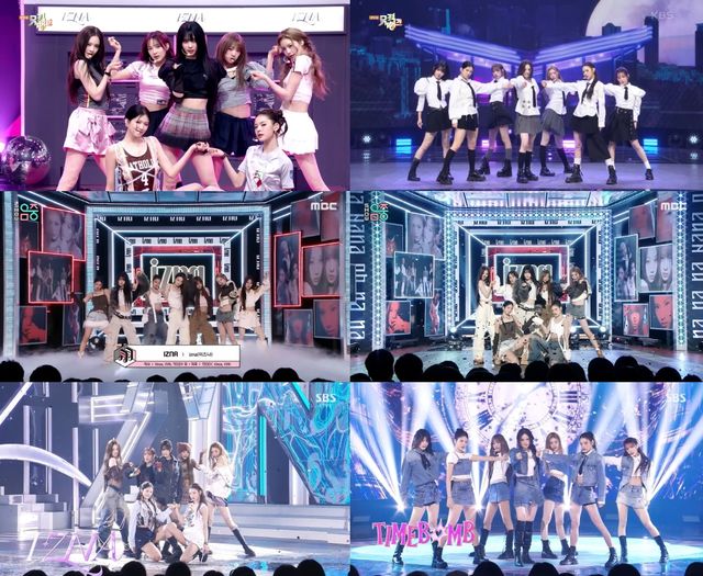 사진=KBS 2TV '뮤직뱅크', MBC '쇼! 음악중심', SBS '인기가요' 방송화면 캡처