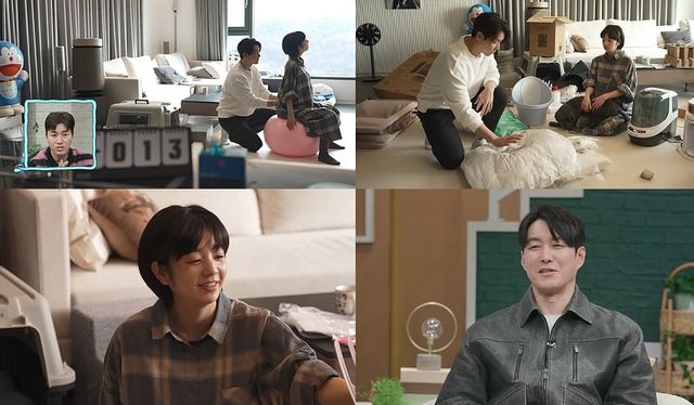 ‘신랑수업’ 심형탁♥사야 부부가 출산을 2주 앞둔 일상을 공개한다.15일(수) 밤 9시 30분 방송하는 채널A ‘요즘 남자 라이프-신랑수업(이하 ‘신랑수업’)’ 147회에서는 심형탁-사야 부부가 2주 후면 태어날 2세 새복이(태명)를 위해 아기용품을 정리하는 하루가 펼쳐진다.이날 심형탁은 사야와 함께 ‘모닝 요가’로 아침을 맞는다. 그는 사야의 허리를 세심하게 문질러 주면서 운동을 도와주던 중, “혹시 자는데 방해된 건 없었어? (나) 힘들면 코 골잖아”라고 자신 때문에 사야가 잠을 설쳤을까 걱정한다. 이어 “2주 뒤면 이 집에 한 명이 더 생긴다”며 벅찬 마음을 내비치는 한편, “의사 선생님이 먼저 번에 ‘아빠가 되려면 다들 탯줄을 자른다. 한 번에 안 잘릴 수 있으니 그것 때문에 공포심을 느끼지는 말라’고 하셨는데, 난 아직도 무섭다”라고 심란한 마음을 고백한다. 그러자 사야는 “탯줄을 ‘곱창’이라고 생각해”라고 의연히 조언(?)하고, 이에 빵 터진 심형탁은 “아, 곱창…”이라면서 고개를 끄덕인다.잠시 후, 심형탁은 벌떡 일어나 “더 이상 미룰 수 없다”며 거실 복도를 가득 채운 아기용품 정리에 돌입한다. 스튜디오에서 이를 지켜보던 ‘예비신랑’ 김종민은 “뭐 이렇게 많아?”라며 깜짝 놀라고, MC 문세윤은 “(나도) 하나 더 나을까? 편한 것들이 많이 나왔네. (아내에게) 이야기해 봐야겠다”라고 해 스튜디오를 웃음바다로 만든다. 아기용품 정리에 한창이던 심형탁은 얼마 후, 화장실에 쓱 들어가 한참을 나오지 않는다. 사야는 남편이 너무 안 보이자 여기저기 찾다가 화장실에서 발견해 황당해한다. 더욱이 심형탁은 피부 관리용 마스크를 쓴 채 눈을 붙이고 있었는데, 이에 대해 그는 “나중에 (‘새복이’의) 유치원, 초등학교 입학식에서 ‘나이 하나도 안 먹었네’라는 소리를 듣고 싶어서”라고 진지하게 답한다. 사야는 ‘아이언 심’이 된 심형탁에게 “더 인기 많을 것 같은데?”라며 반전 이유를 설명해 폭소를 자아낸다.과연 2세를 위해 ‘관리하는 남자’가 된 심형탁에게 사야가 어떤 반응을 보였을지와 심형탁-사야 부부의 출산을 미리 축하해주기 위해 집을 깜짝 방문한 손님의 정체는 15일(수) 밤 9시 30분 방송하는 채널A ‘신랑수업’ 147회에서 확인할 수 있다.사진 제공=채널A ‘요즘 남자 라이프-신랑수업’