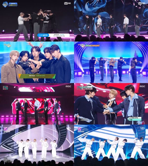 사진=Mnet '엠카운트다운', KBS2 '뮤직뱅크', MBC '쇼! 음악중심', SBS '인기가요' 방송화면 캡처