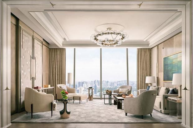 마리나 베이 샌즈는 새로운 고급객실을 설치하는 작업이 완료됐다고 밝혔다 사진마리나 베이 샌즈 제공